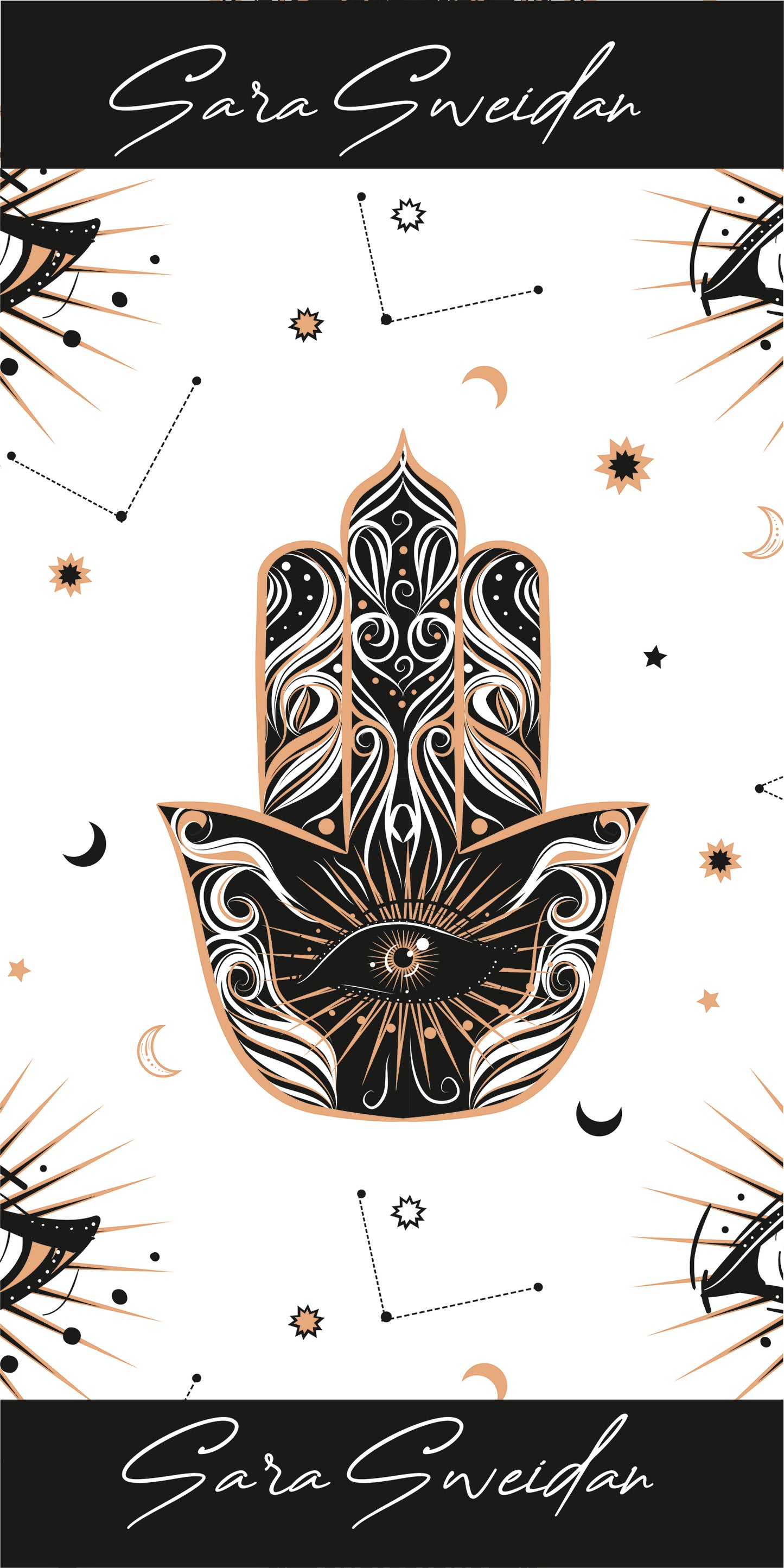 Плажна Кърпа "Fatima hand"